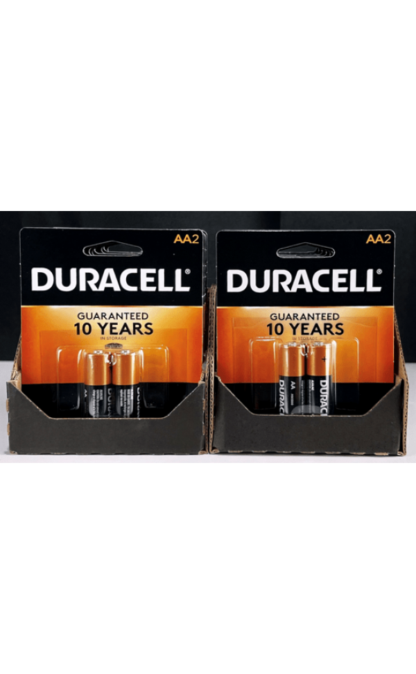 Batteries: BAT-DURACELL-AA-2