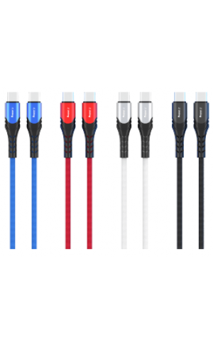 Android Type C USB -Type C Fast Charging 10 Ft TPE Data Cable - Wholesale Pkg. Reponic: RP-CB368-TYC-TYC