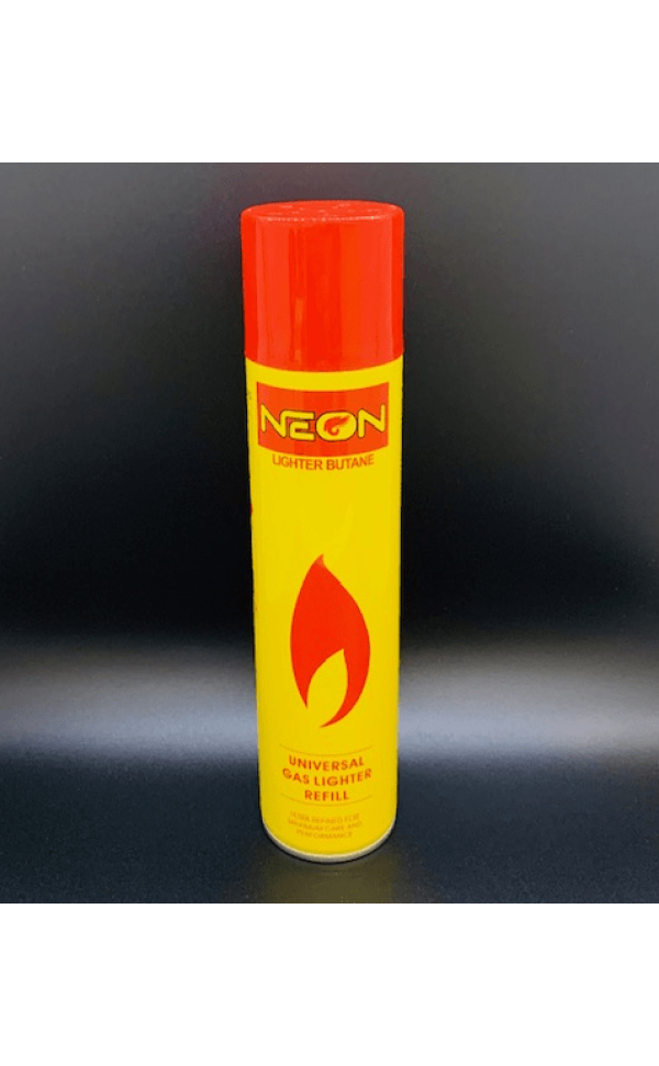 Lighters & Butane: LIT-NEON-REG-YELLOW-BX