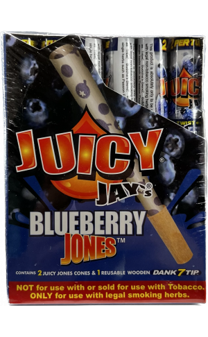 Rolling paper: ROL-JUICY-JAY-CONE-BLUEBERRY