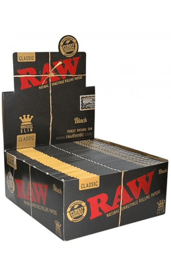 Rolling paper: ROL-RAW-SLM-KS-BK-50CT