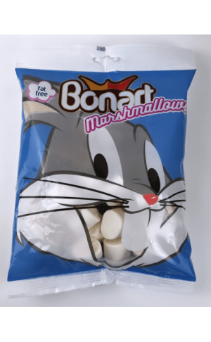 Snacks & Candy: SNC-BONART-MARSHMALLOW-120G