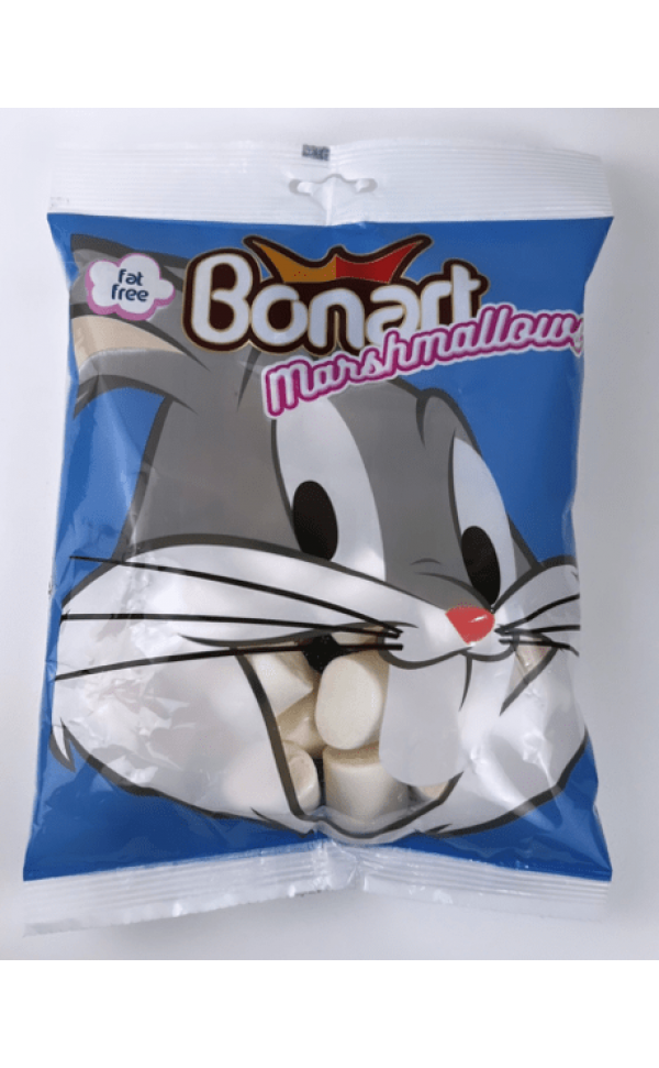 Snacks & Candy: SNC-BONART-MARSHMALLOW-120G