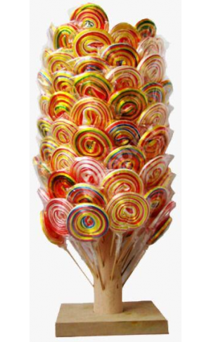 Snacks & Candy: SNC-COCCO-WHIRLY-LOLLIPOP-STAND