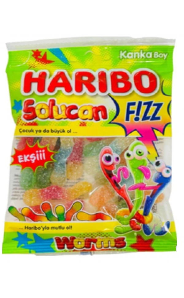 Snacks & Candy: SNC-HARIBO-FIZY-WORMS