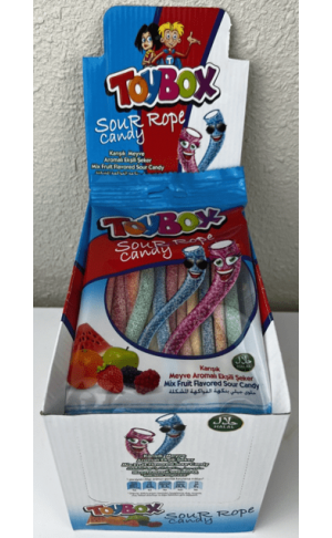 Snacks & Candy: SNC-TOY-BOX-SOUR-ROPE-MIX