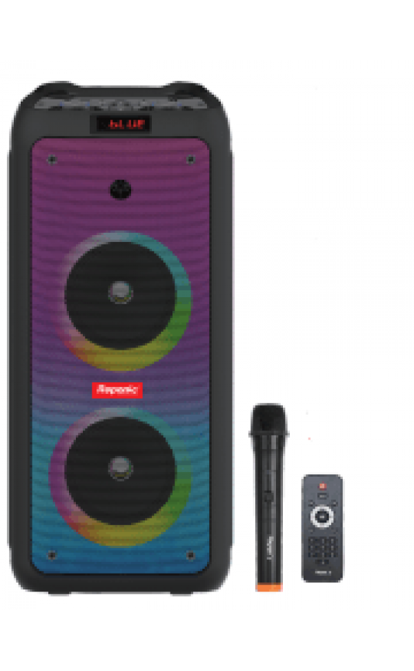 Bluetooth TWS Pairing Speaker with Microphone and Remote Control - Wholesale Pkg. Reponic  RP-WS431