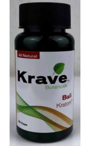 Herbal Supplements: SUP-KRAVE-BALI-CAPSULES-75CT