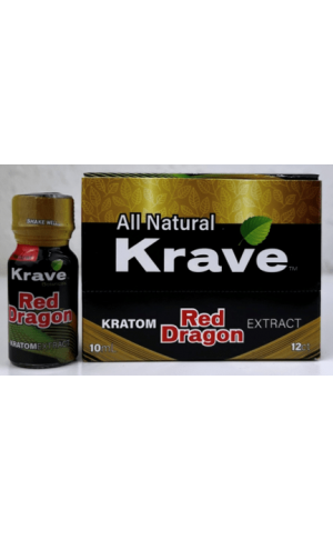 Herbal Supplements: SUP-KRAVE-EXTRACT-SHOT-RED-DRAGON