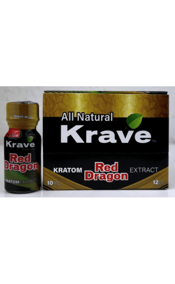 Herbal Supplements: SUP-KRAVE-EXTRACT-SHOT-RED-DRAGON