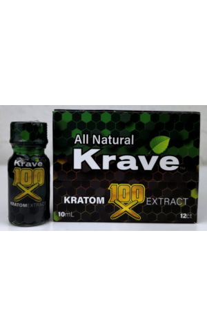 Herbal Supplements: SUP-KRAVE-K100X-EXTRACT-SHOT