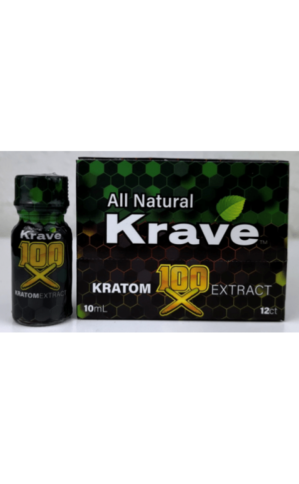 Herbal Supplements: SUP-KRAVE-K100X-EXTRACT-SHOT