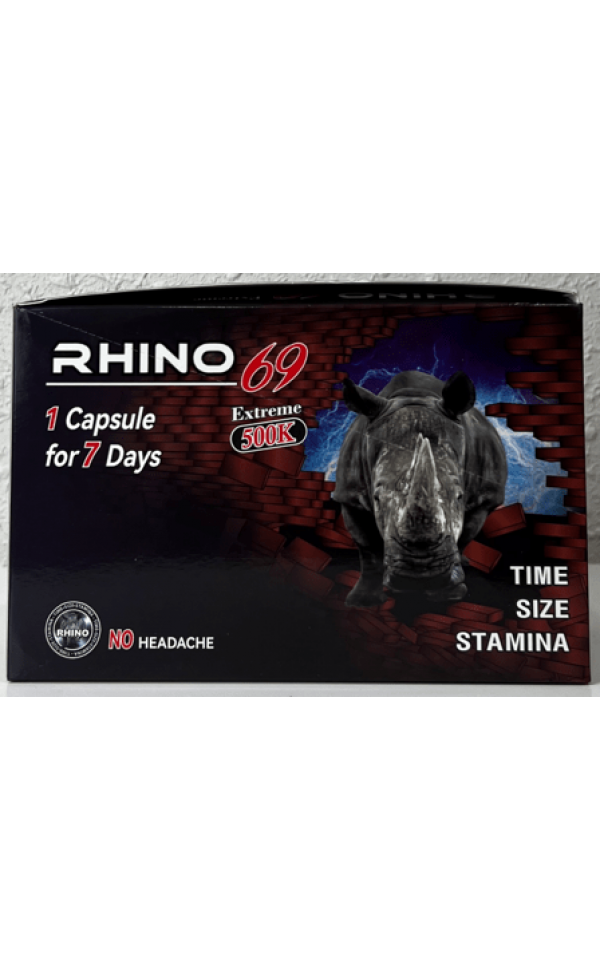 Herbal Supplements: SUP-RHINO-69-500K(D)