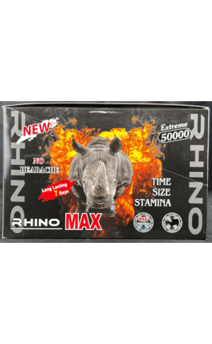 Herbal Supplements: SUP-RHINO-MAX-50000