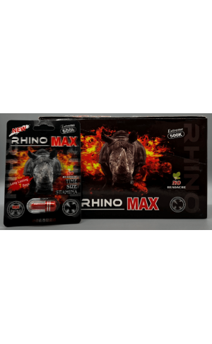 Herbal Supplements: SUP-RHINO-MAX-500K