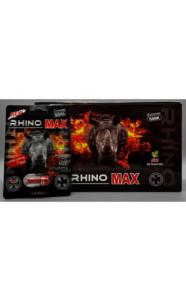 Herbal Supplements: SUP-RHINO-MAX-500K