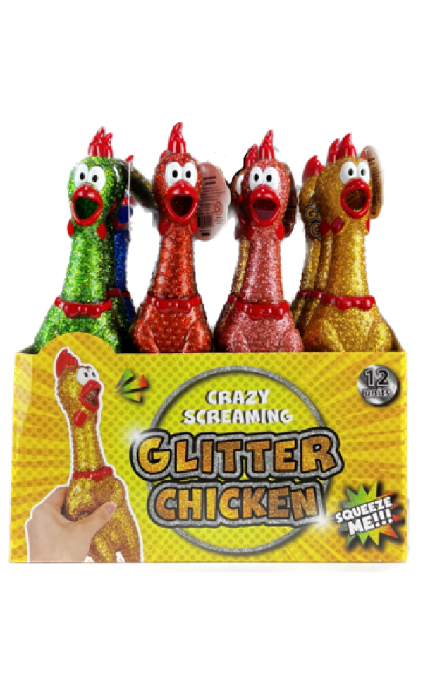 Toys: TOY-CRAZY-GLITTER-CHICKEN