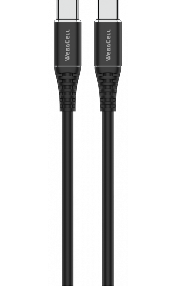 Android Type C USB -Type C Fast Charging 6 Ft TPE Data Cable - Wholesale Pkg. WegaCell:WL-181TYC-TYC